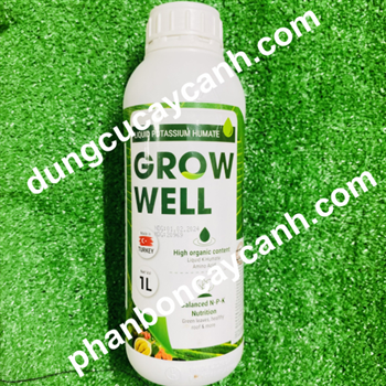 Phân bón lá GROW WELL Organic Thổ Nhĩ Kỳ 1lit